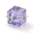 color combination glass beads china,cube crystal beads